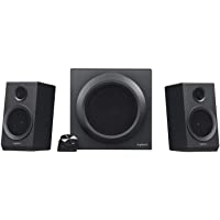 Logitech Z333 2.1 Sistema de Altavoces con Subwoofer- Sonido Impactante- 80 Vatios de Pico- Graves Potentes- Entradas de…